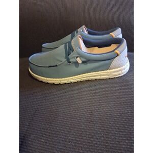 Hey Dude Wally ADV Aegean Blue Slip On Loafers Mens Size 8 112412720